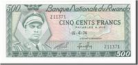Rwanda 500 Francs Banknote, 1974-04-19 -