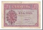 Spain 1 Peseta Banknote, 1937-10-12 -