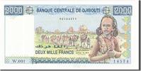 Djibouti 2000 Francs Banknote -