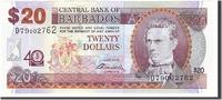 Barbados 20 Dollars Banknote, 2012-05-02 -