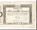 France 10,000 Francs Banknote, Hennequin, KM:A82 -