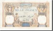 France 1000 Francs Banknote, 1936-12-31, Fayette:37.9, KM:79c -