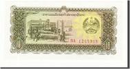 Lao 10 Kip Banknote, Undated (1979), Undated, KM:27r -