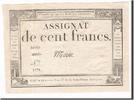 France 100 Francs Banknote, Morin, 1795-01-07, KM:A78 -