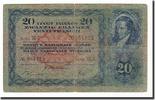 Switzerland 20 Franken Banknote, 1942-12-04, KM:39l -