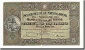 Switzerland 5 Franken Banknote, 1949-01-20, KM:11n -