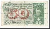 Switzerland 50 Franken Banknote, 1957-10-04, KM:47b -
