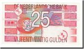 Netherlands 25 Gulden Banknote, 1999-04-05, KM:100 -