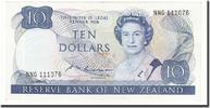 New Zealand 10 Dollars 1985-1989 Banknote, Undated, KM:172b VZ 551.82 元  ＋  41.42 元 运费