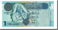 Libya 1 Dinar Banknote, Undated (2004), KM:68b -