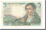 France 5 Francs Berger, 1943-11-25, Fayette:5.4, KM:98a -