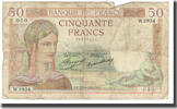 France 50 Francs Cérès, P. Rousseau and R. Favre-Gilly, 1935-09-12 -
