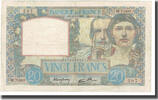 France 20 Francs Science et Travail, P. Rousseau and R. Favre-Gilly -