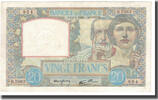 France 20 Francs Science et Travail, P. Rousseau and R. Favre-Gilly -