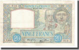 France 20 Francs Science et Travail, P. Rousseau and R. Favre-Gilly -
