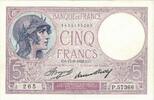 France 5 Francs Bleu, E.Picard-J.Laferrière, 1933-08-17 -