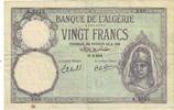 Algeria 20 Francs Banknote, 1941-02-11, KM:78c -
