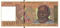 Madagascar 10,000 Francs = 2000 Ariary Banknote, KM:79b -
