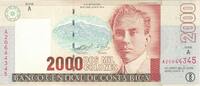 Costa Rica 2000 Colones Banknote, 2003-04-09, KM:265d -