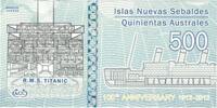 Argentina 500 Australes Banknote, FANTASY BANKNOTE -