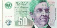 Private proofs / unofficial Not Applicable Banknote, FANTASY BANKNOTE 50 ZILCHY MUJAND -