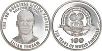 Great Britain Medal The 100 Greatest Living Players selected by Pelé, Thuram -