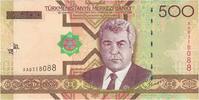 Turkmanistan 500 Manat Banknote, KM:19 -