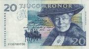 Sweden 20 Kronor Banknote, KM:61a -