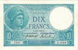 France 10 Francs 768 A.1084, Minerve, Fayette:06.01 -