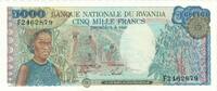 Rwanda 5000 Francs Banknote, KM:22 -