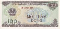 Vietnam 100 Dng Banknote, KM:105a -