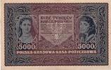 Poland 5000 Marek 1920-02-07, KM:31 -