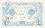 France 5 Francs Bleu, 1915-07-22, D.6848 -