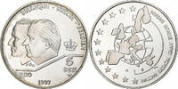 Belgium 5 Ecu Albert II, 400ème Anniversaire - Traité de Rome -