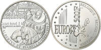 Belgium 500 Francs, 500 Frank Europa, Brussels, Silver, KM:212 -