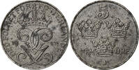 Sweden 5 Öre Gustaf V, Iron, KM:791 -