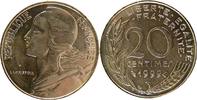 France 20 Centimes Coin, Marianne, Aluminum-Bronze -