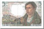 France 5 Francs Banknote, 5 F 1943-1947 ''Berger'', 1943-07-22 -