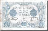 France 5 Francs Banknote, 5 F 1912-1917 ''Bleu'', 1914-04-07 -