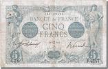 France 5 Francs Banknote, 5 F 1912-1917 ''Bleu'', 1915-02-01 -
