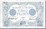 France 5 Francs Banknote, 5 F 1912-1917 ''Bleu'', 1915-05-01 -