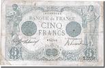 France 5 Francs Banknote, 5 F 1912-1917 ''Bleu'', 1915-07-02 -