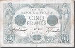 France 5 Francs Banknote, 5 F 1912-1917 ''Bleu'', 1916-02-03 -