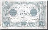 France 5 Francs Banknote, 5 F 1912-1917 ''Bleu'', 1916-11-15 -