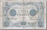 France 5 Francs Banknote, 5 F 1912-1917 ''Bleu'', 1912-07-20 -