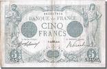 France 5 Francs Banknote, 5 F 1912-1917 ''Bleu'', 1916-08-25 -