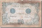 France 20 Francs Banknote, 20 F 1905-1913 ''Bleu'', 1912-12-27 -