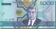 Turkmenistan 5000 Manat Banknote -