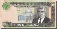 Turkmenistan 10,000 Manat Banknote -