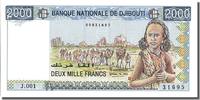 Djibouti 2000 Francs Banknote -
